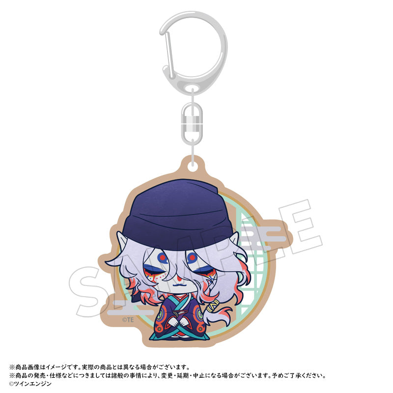 劇場版モノノ怪 唐傘 木製キーホルダーD