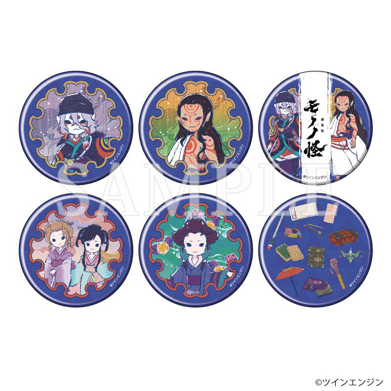缶バッジ「劇場版 モノノ怪」01/コンプリートBOX(全6種)(グラフアートイラスト)
