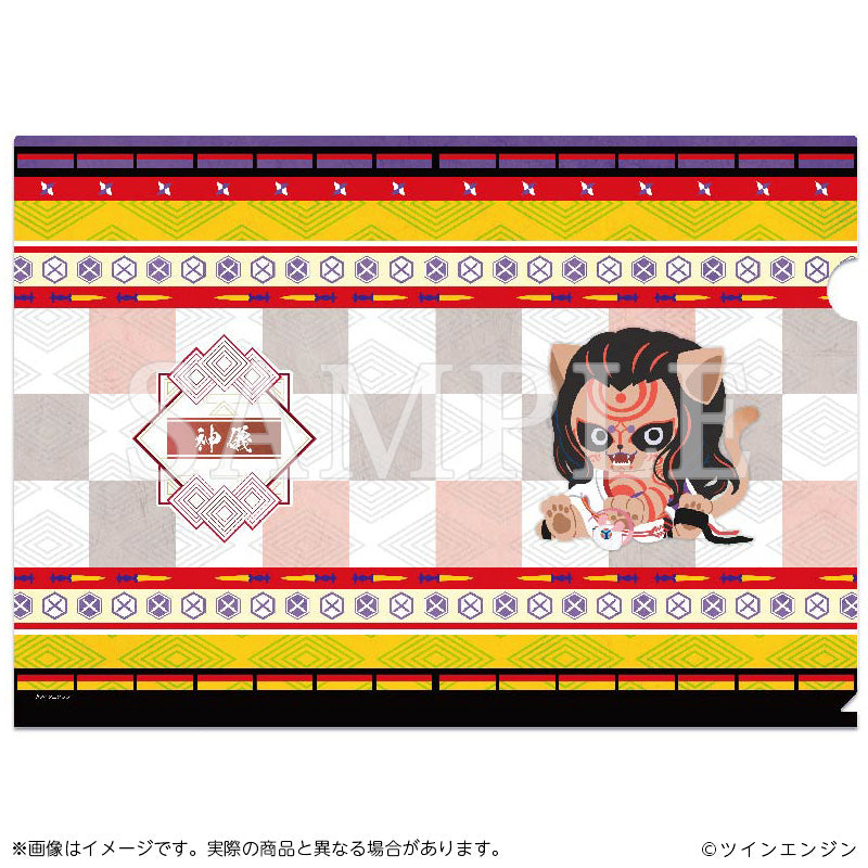 『劇場版モノノ怪 第二章 火鼠』どうぶつフォーゼ クリアファイル 2.神儀