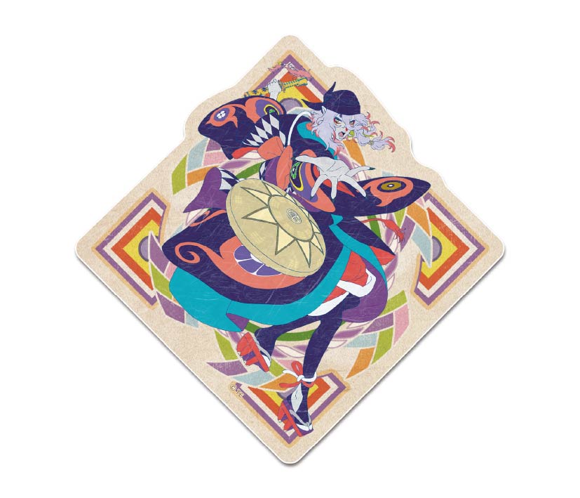 『劇場版モノノ怪 第三章 蛇神』 トラベルステッカー 2.薬売りB