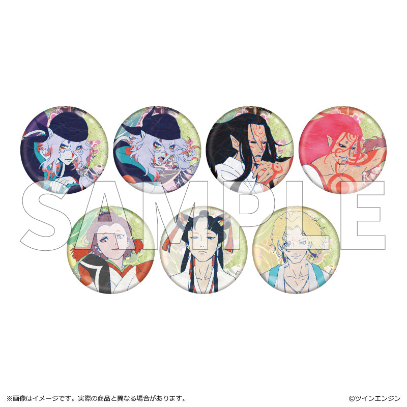 【予約商品】『劇場版モノノ怪第三章 蛇神』 トレーディング金屏風柄缶バッジ 単品